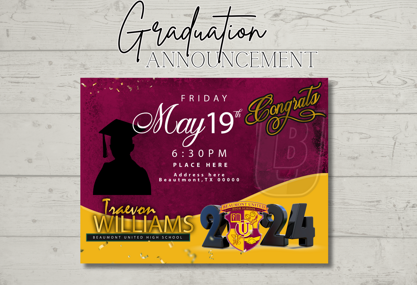 Graduation Announcement