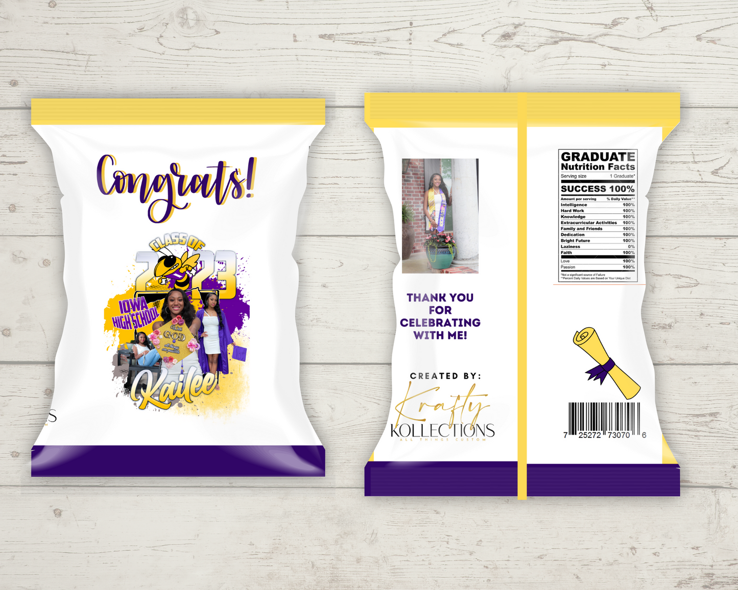 Chip Bag Party Favor