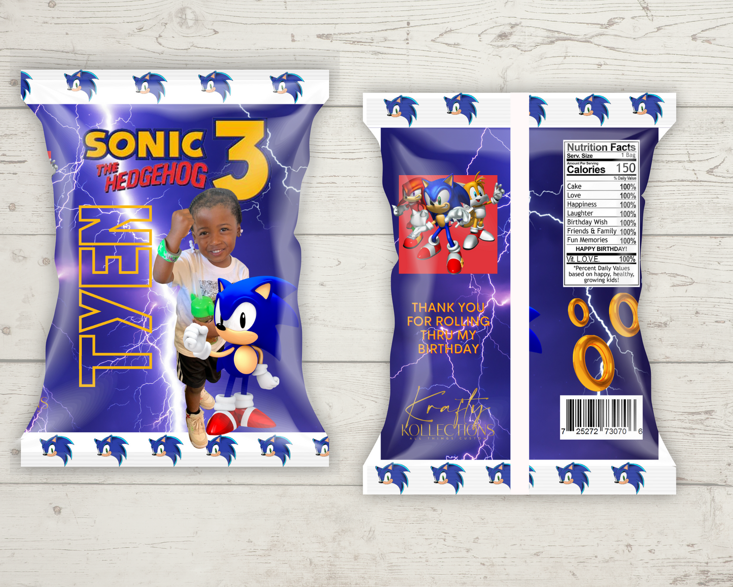 Chip Bag Party Favor