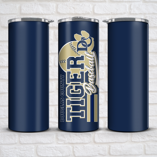 DC TIGERS TUMBLER